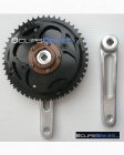 2 Chainwheel 44T, 44T + Cranks